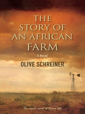 cover image of The Story of an African Farm